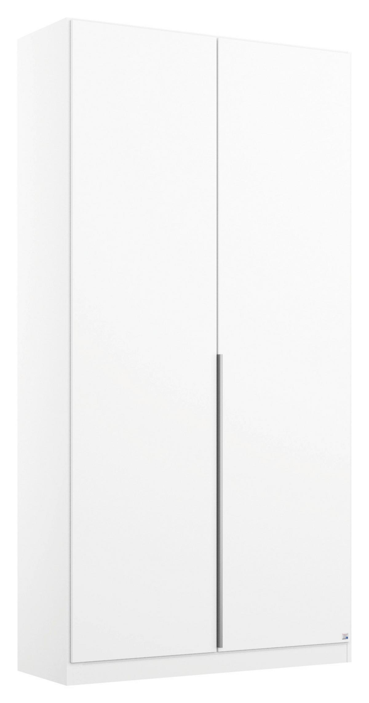 DULAP USI ROTATIVE ALABAMA - alb, Modern, material pe bază de lemn (91/229/54cm) - Modern Living