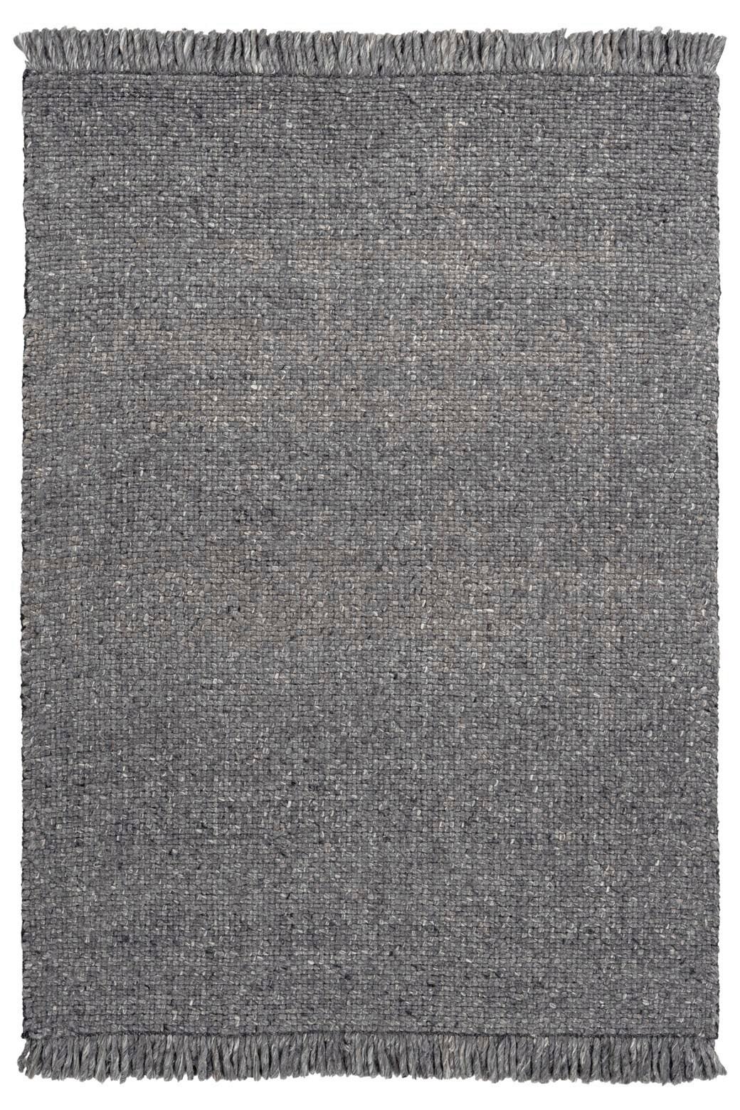 Flachwebeteppich Pixy 525 Anthrazit 160x230 - Anthrazit, Basics, Textil (160/230cm) - Kayoom