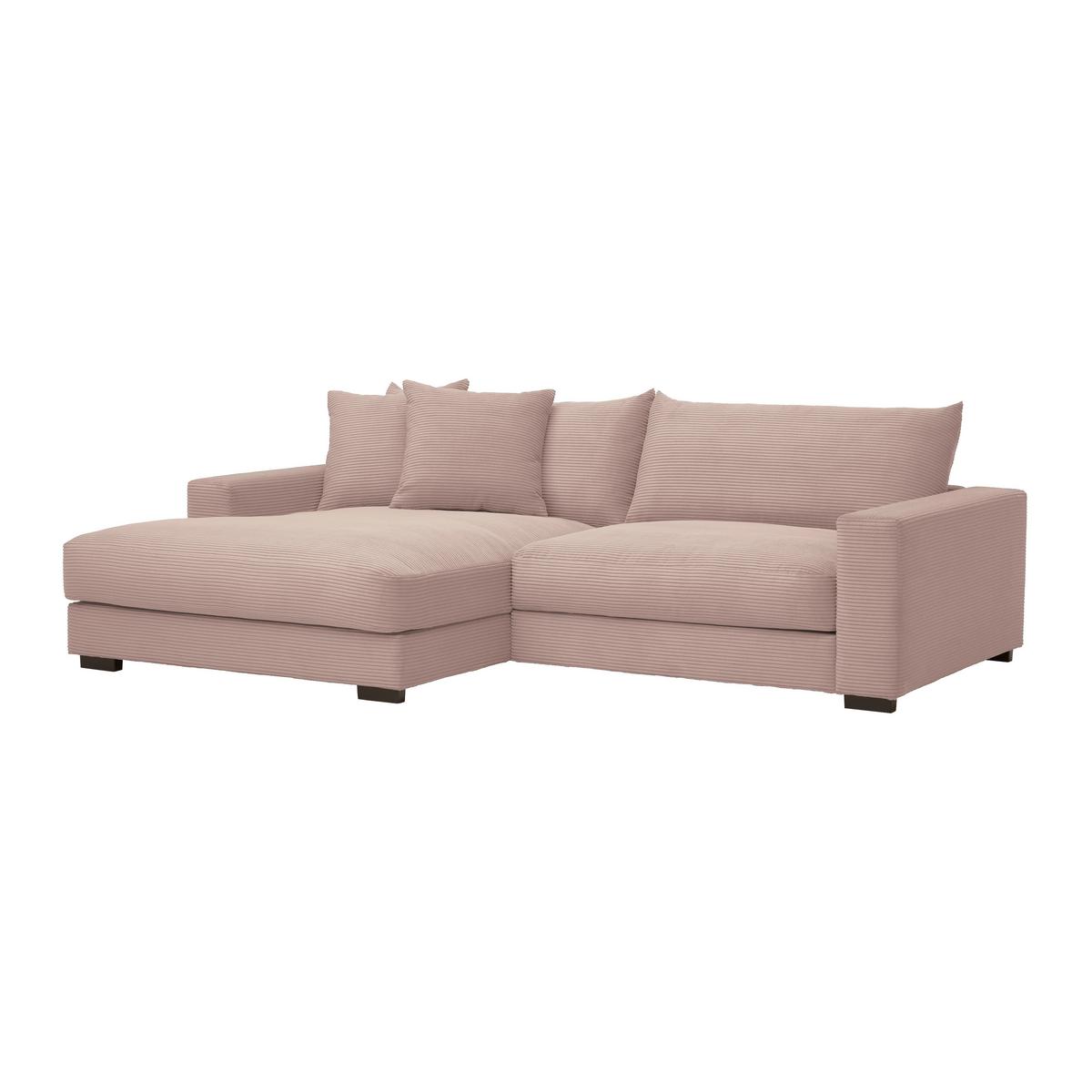 Wohnlandschaft Pedro in Rosa - Rosa, MODERN, Textil (180/265cm) - Mömax