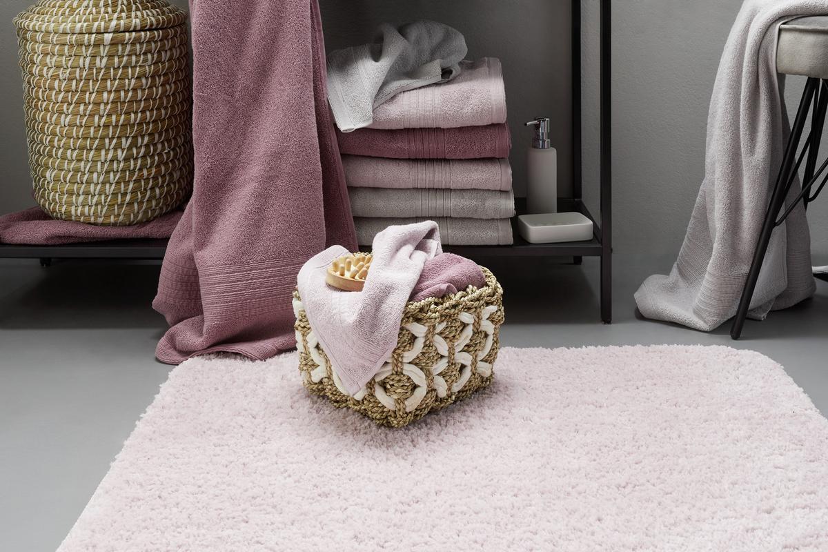 RUČNIK ZA GOSTE VIVIEN - svijetlo siva, Moderno, tekstil (30/50cm) - Premium Living