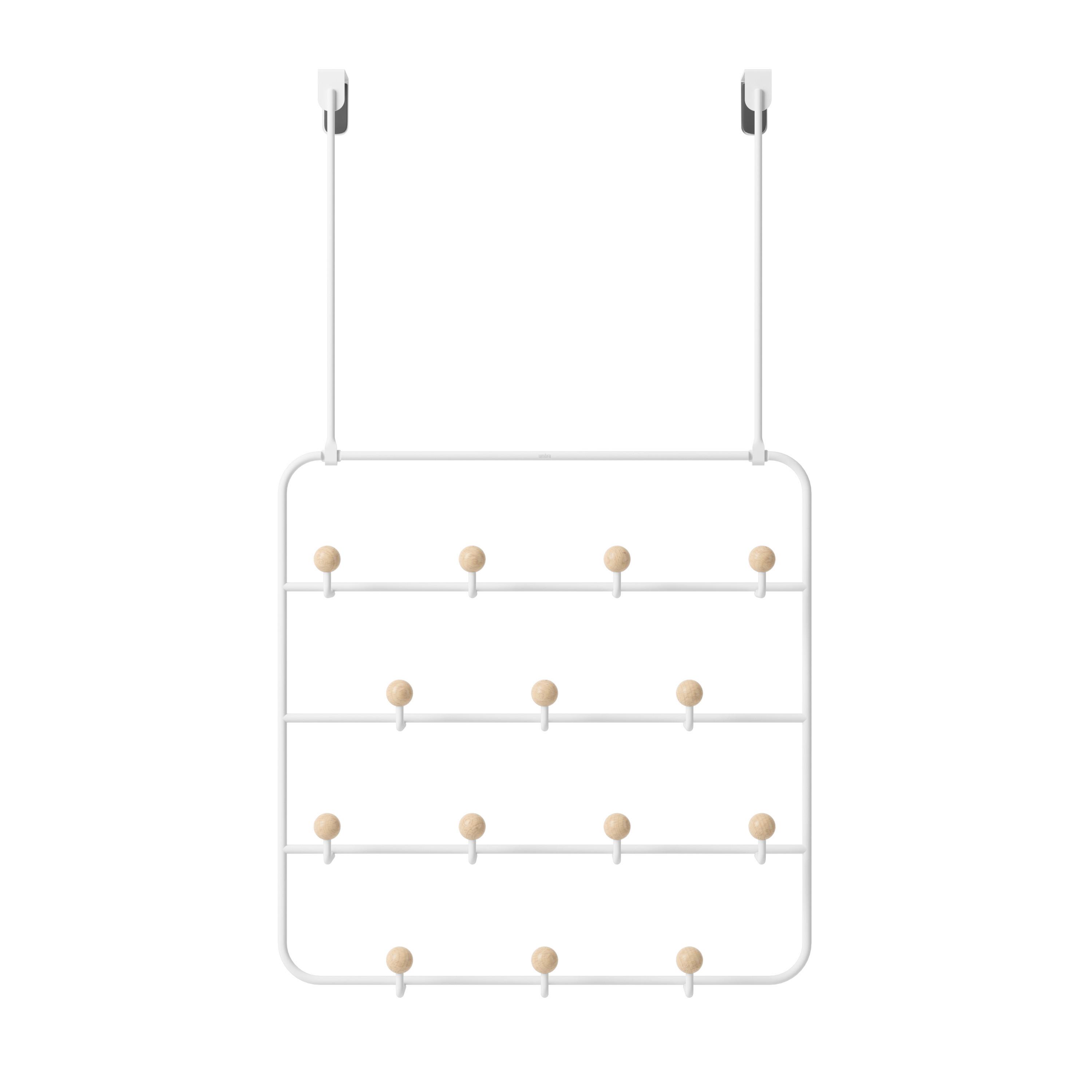 WIESZAK ŚCIENNY 1004045-660 - biały, Basics, metal (36/60/9cm) - Umbra