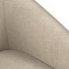 STOL MED ARMSTÖD EMMIE - taupe/ekfärgad, Modern, trä/textil (60/75/60cm) - Bessagi Home