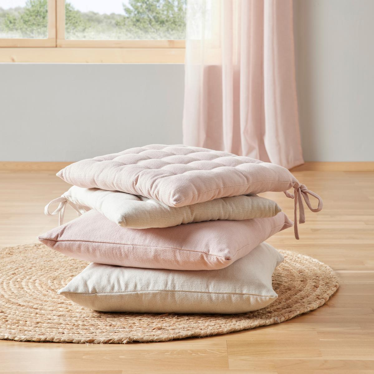 OKRASNA BLAZINA CHRIS - roza, Moderno, tekstil (50/50cm) - Premium Living