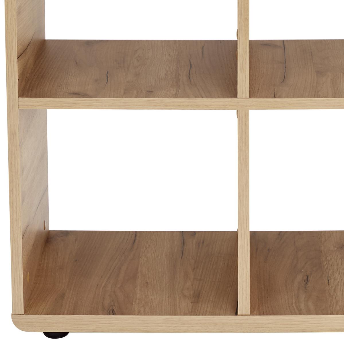 Etajeră Fontana FTR01 - culoare lemn stejar, Modern, material pe bază de lemn (73,2/145/35cm) - Modern Living