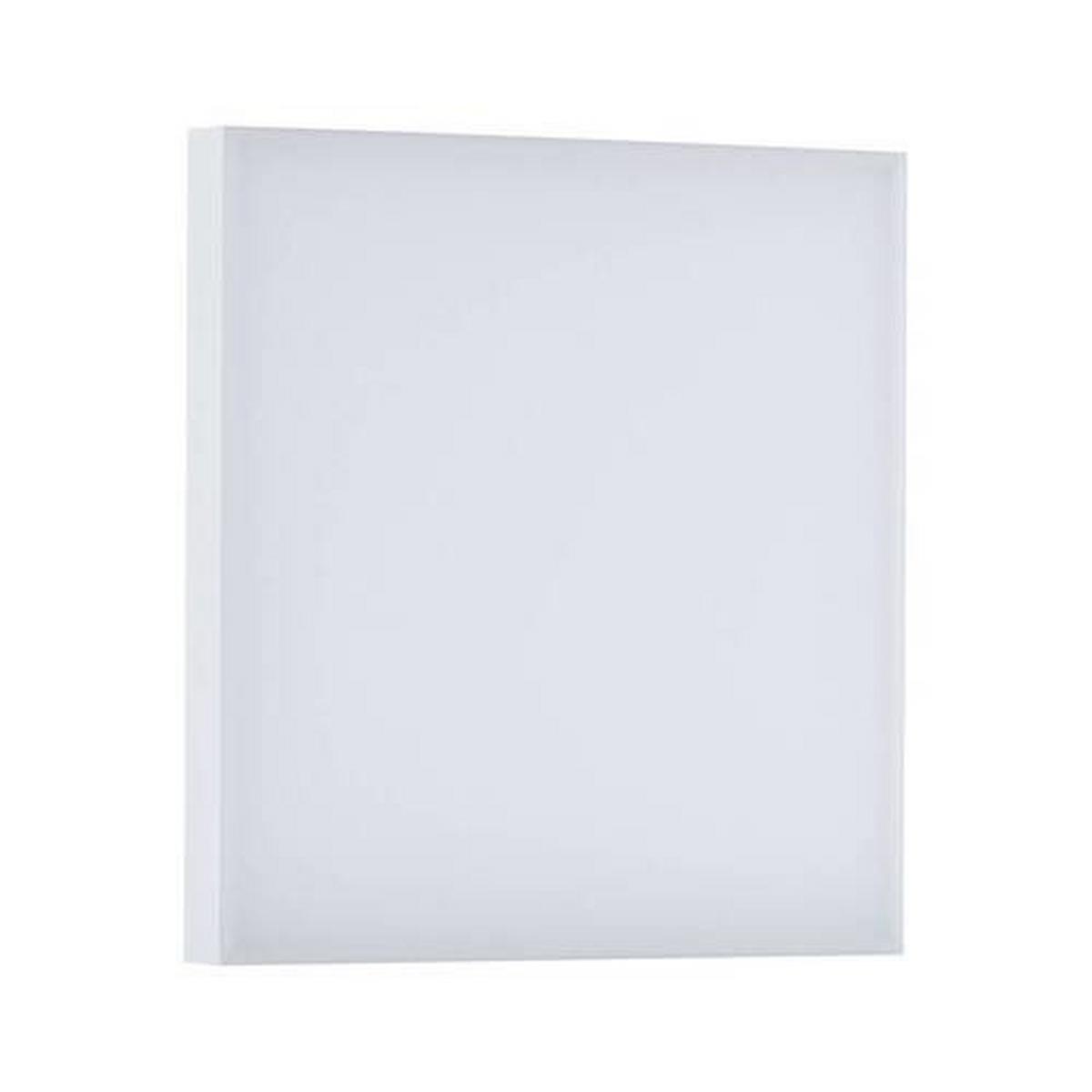 LED-Paneel Velora in Weiß max. 13 Watt - Weiß, Basics, Metall (22,5/5,0/22,5cm) - Paulmann