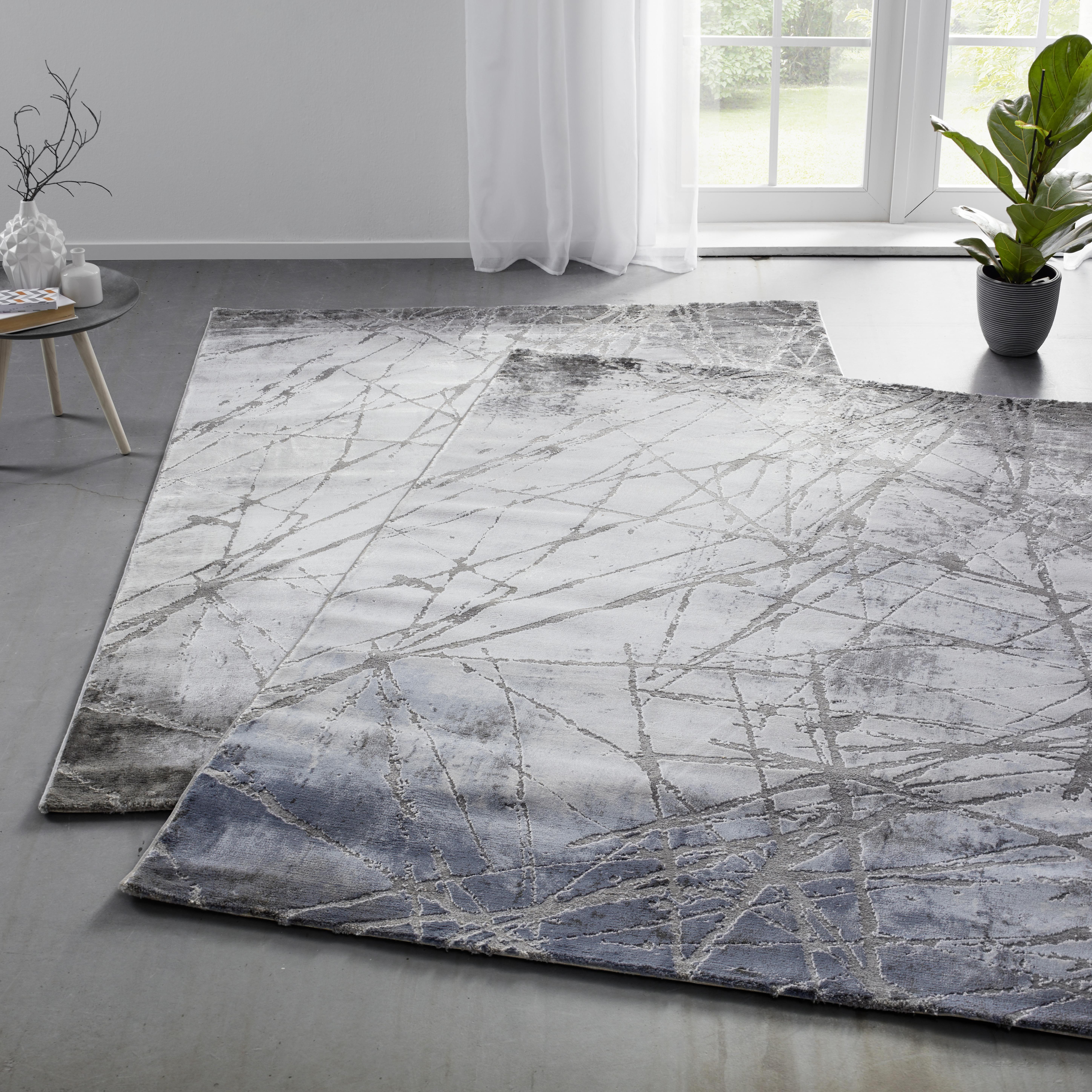 VÄVD MATTA MANCHESTER 3 -AKT- - grå, Modern, textil (160/230cm) - Mömax