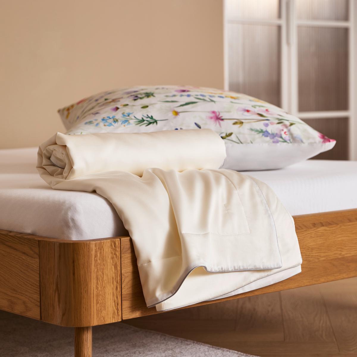 KOŁDRA LETNIA ONTARIO - biały, Konventionell, tkanina (155/220cm) - Sleeptex