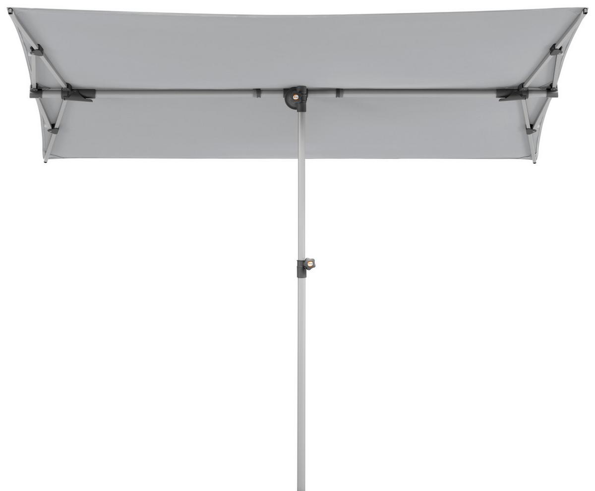 Ampelschirm Novara ca.190x188x140 cm Hellgrau - Anthrazit/Hellgrau, Basics, Textil/Metall (190/188/140cm) - Schneider