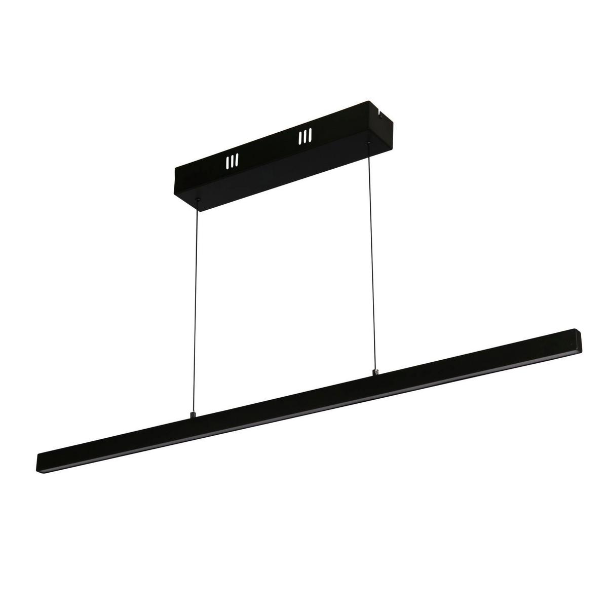 Led Függőlámpa 30228bk - fekete, Basics, fém (101/8/190cm)