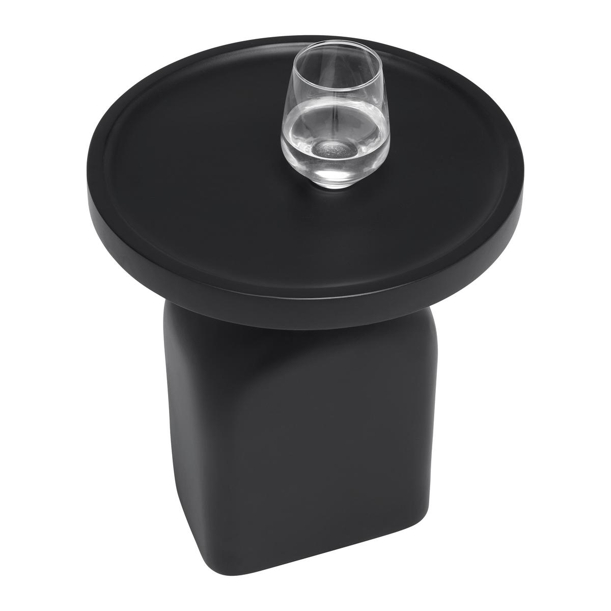 Beistelltisch Noir Schwarz - Schwarz, MODERN, Holz (35/40/35cm) - Premium Living