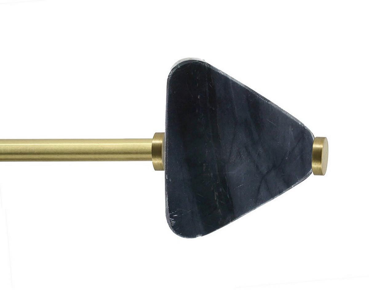 Tischleuchte Tischlampe Casey 287 - Goldfarben/Schwarz, Trend, Metall (36/15/29cm) - Kayoom