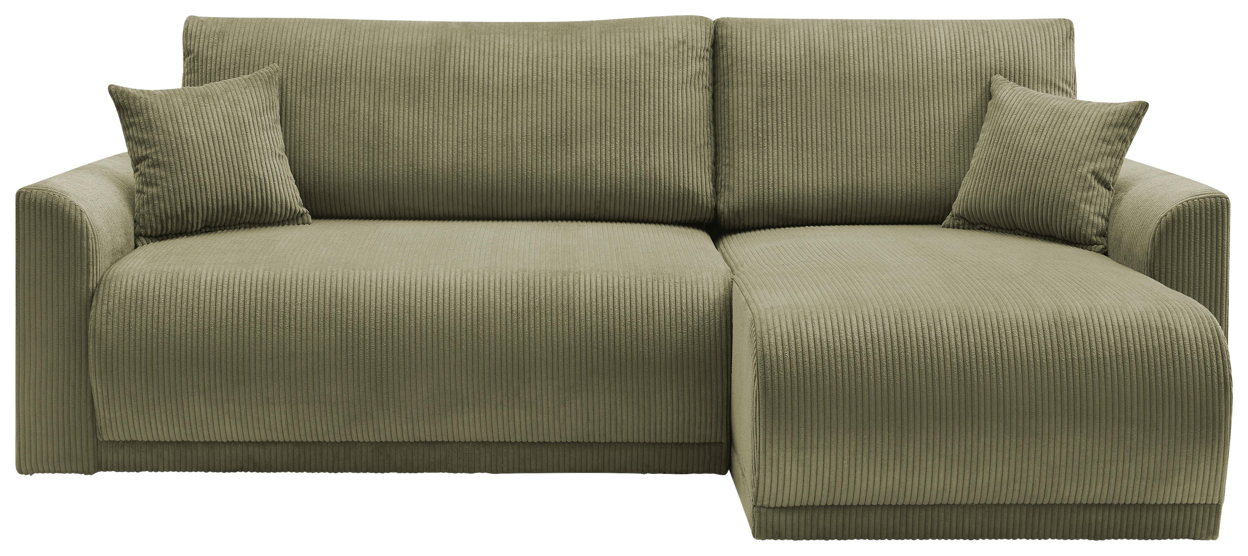 Kutna Garnitura Kim - maslinasto zelena, Moderno, drvo (233/146cm) - Modern Living