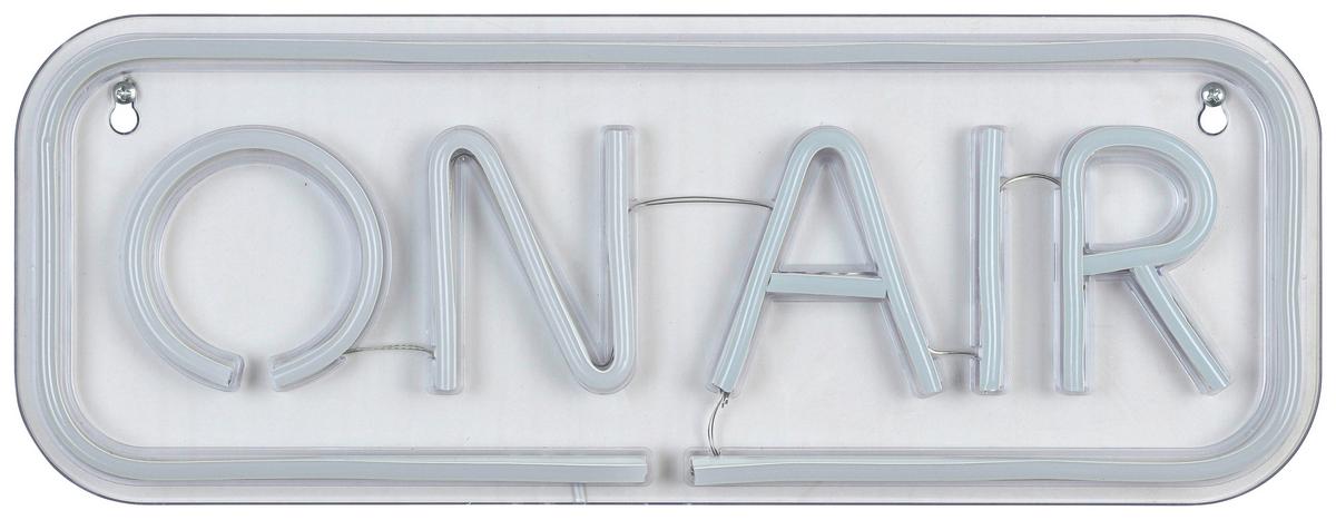 Lampă LED decorativă Oni - alb/transparent, Modern, plastic (40/15/1,30cm) - Mömax