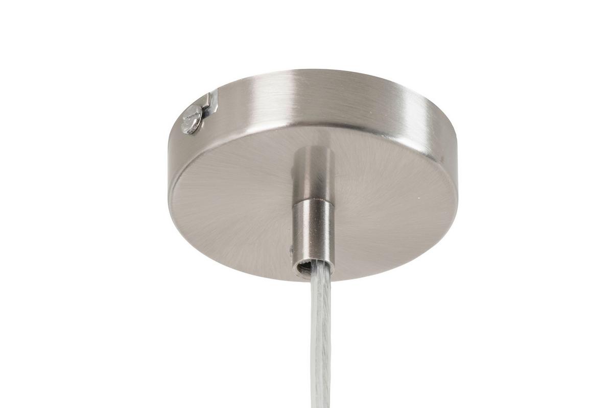 LAMPA WISZĄCA GINA - antracytowy/kolor naturalny, Design, tworzywo sztuczne/metal (45/120cm) - Novel