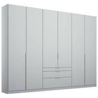 DULAP USI ROTATIVE ALABAMA - gri deschis, Modern, material pe bază de lemn (271/229/54cm) - Modern Living