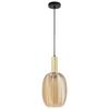 HÄNGLAMPA EMO - bärnstensfärgad/svart, Modern, metall/glas (18/120cm) - Mömax