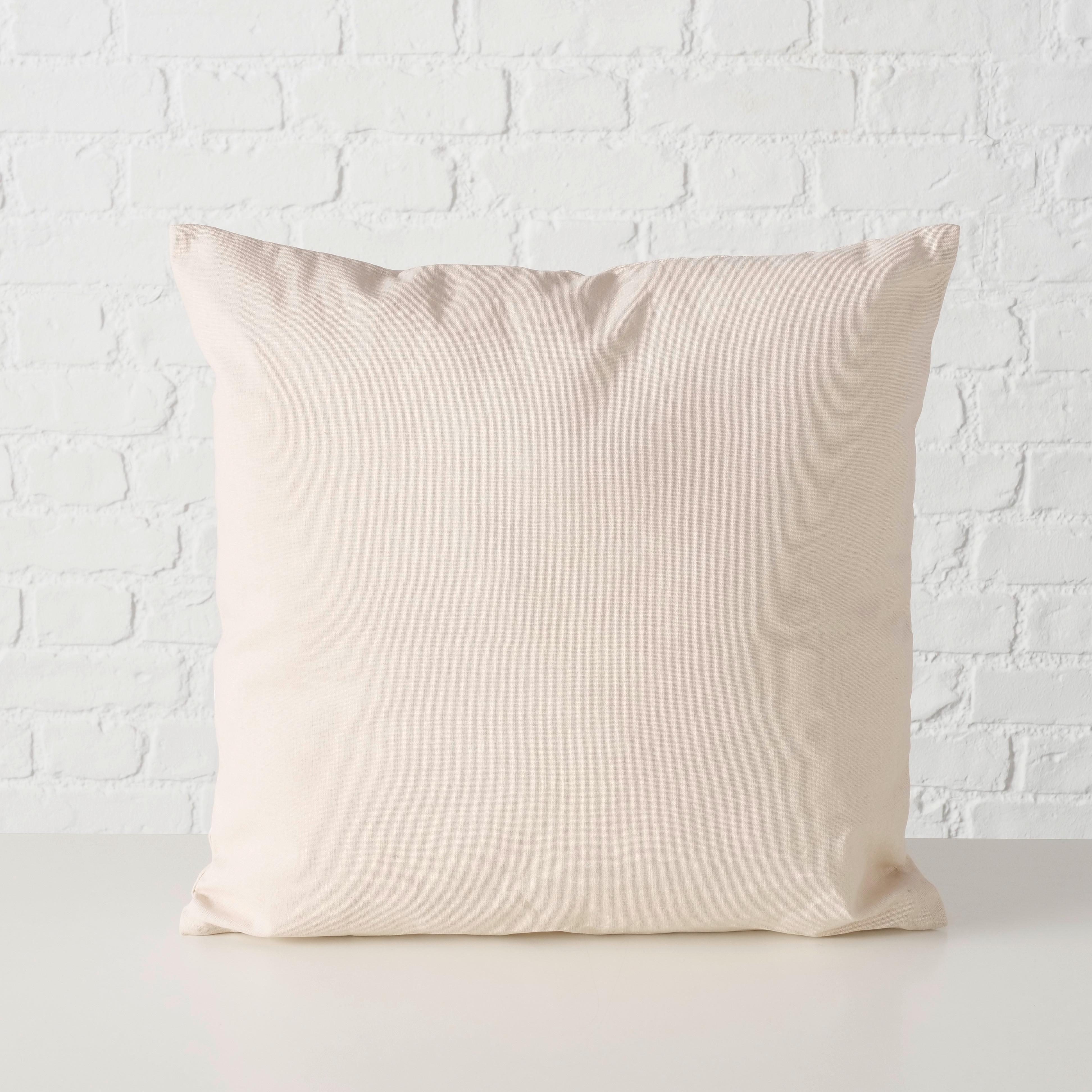 Zierkissen Canea Beige ca. 45x45cm - Beige, Textil (45/45/8cm)