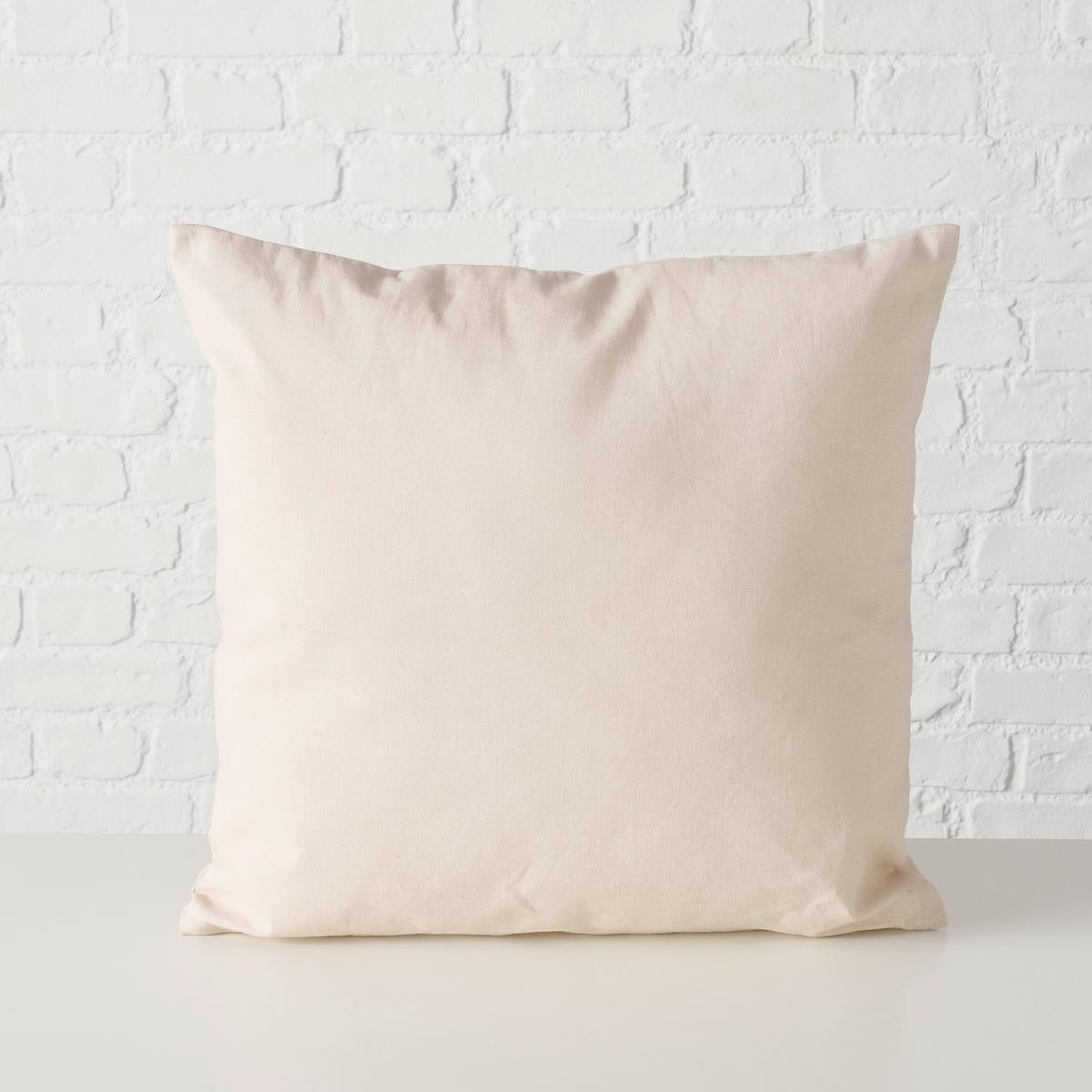 Zierkissen Canea Beige ca. 45x45cm - Beige, Textil (45/45/8cm)