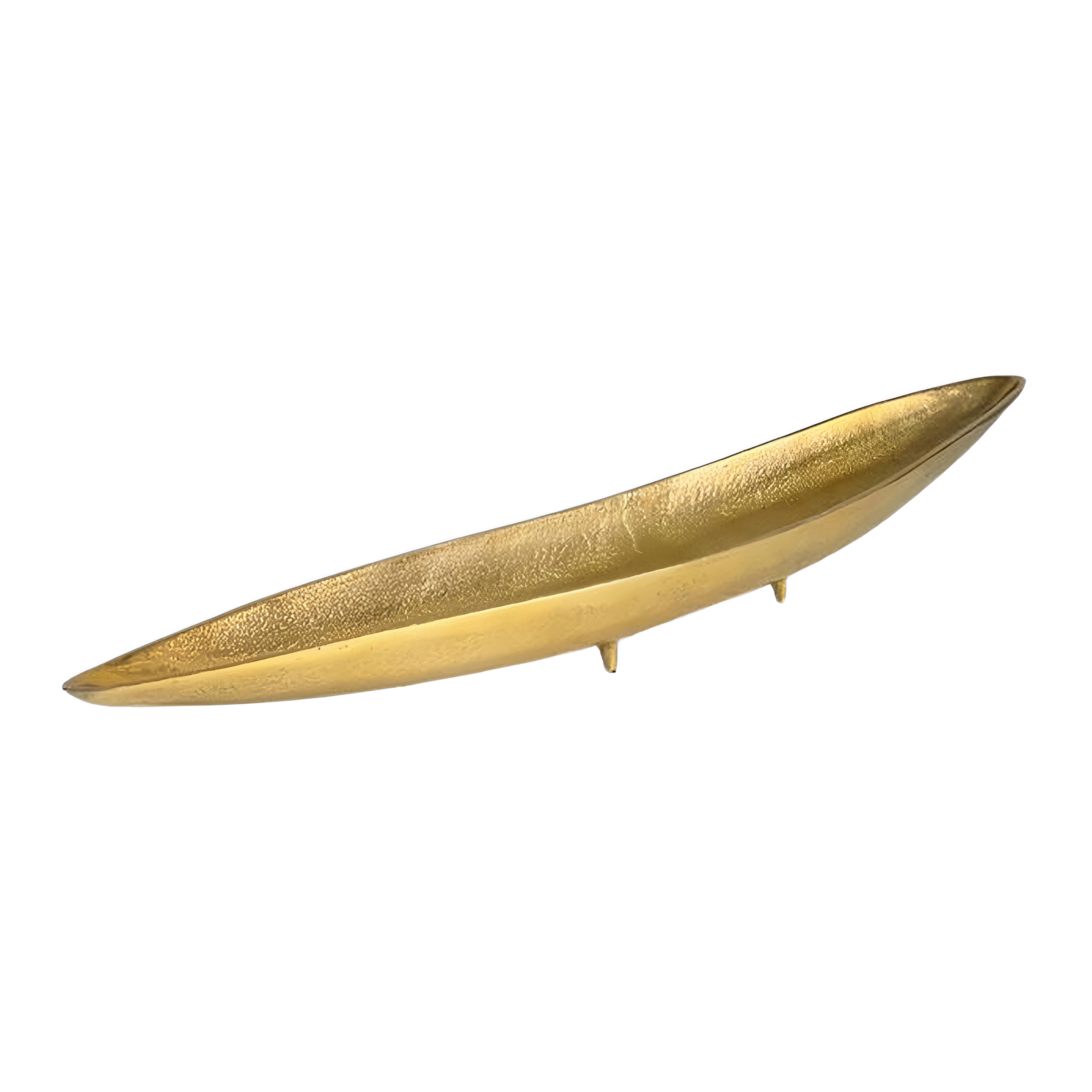 Dekoschale Wl7.569 - Goldfarben, Design, Metall (60/10/7cm) - Livetastic