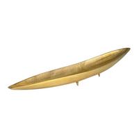 Dekoschale Wl7.567 - Goldfarben, Design, Metall (80/13/7cm) - Livetastic