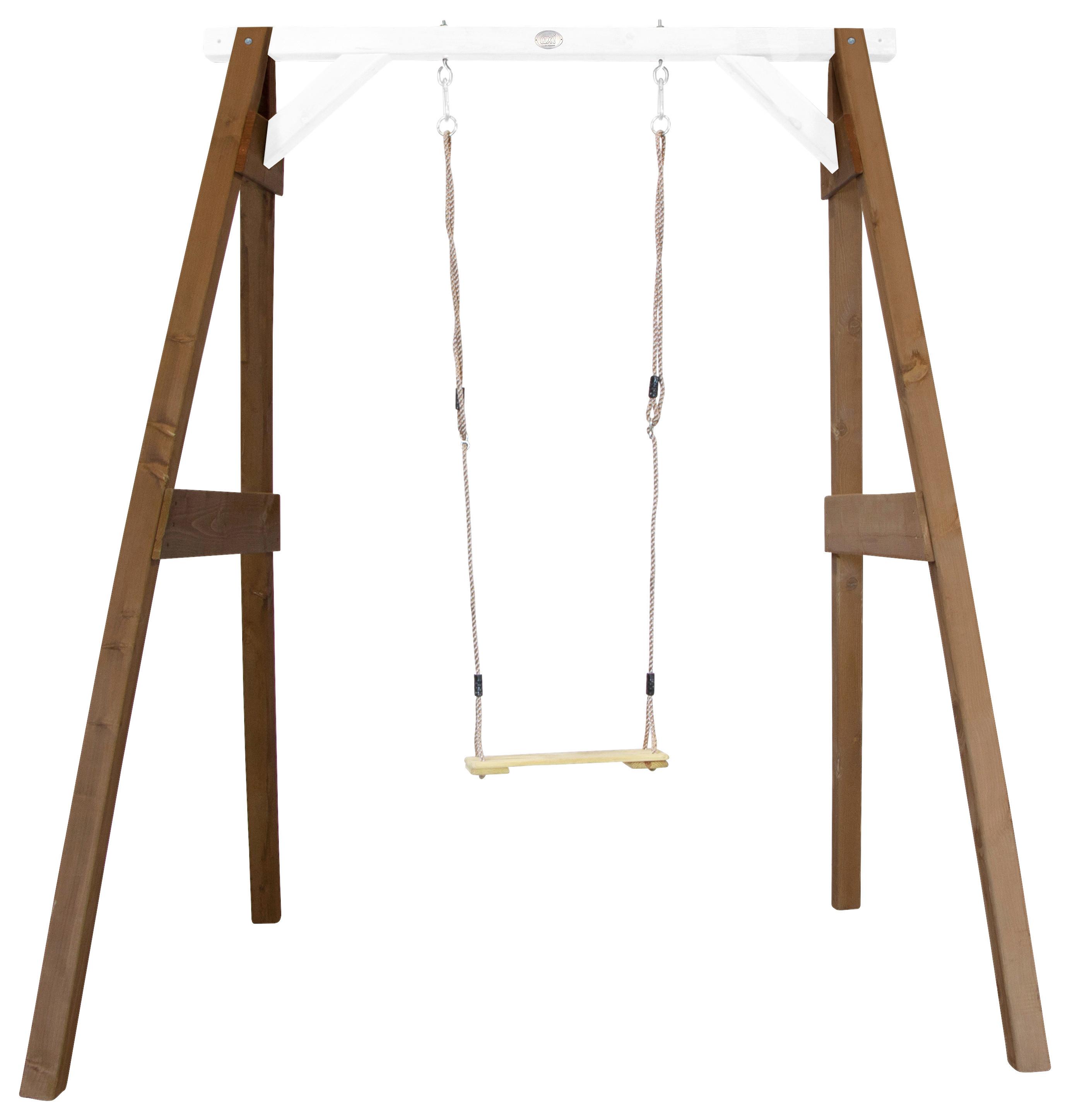 SCHAUKEL A030.136.03 - Braun/Weiß, KONVENTIONELL, Holz (181/207/160cm)