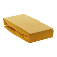 Fixleintuch Basic in Gelb ca. 180x200cm - Gelb, Textil (180/200cm) - Modern Living