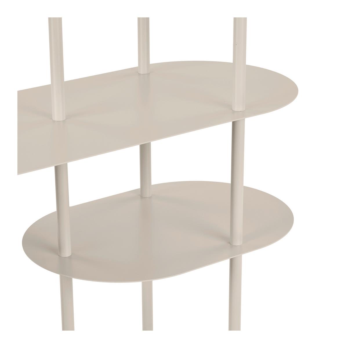 Regal Rieti Greige - Greige, Design, Metall (118/139/31cm) - MID.YOU