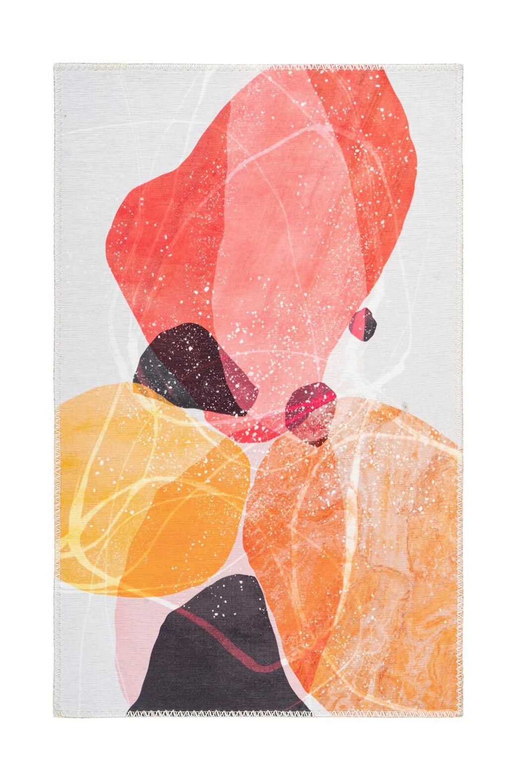 FLACHWEBETEPPICH PICASSA 100 MULTI - Multicolor, Konventionell, Textil (80/150cm) - Kayoom