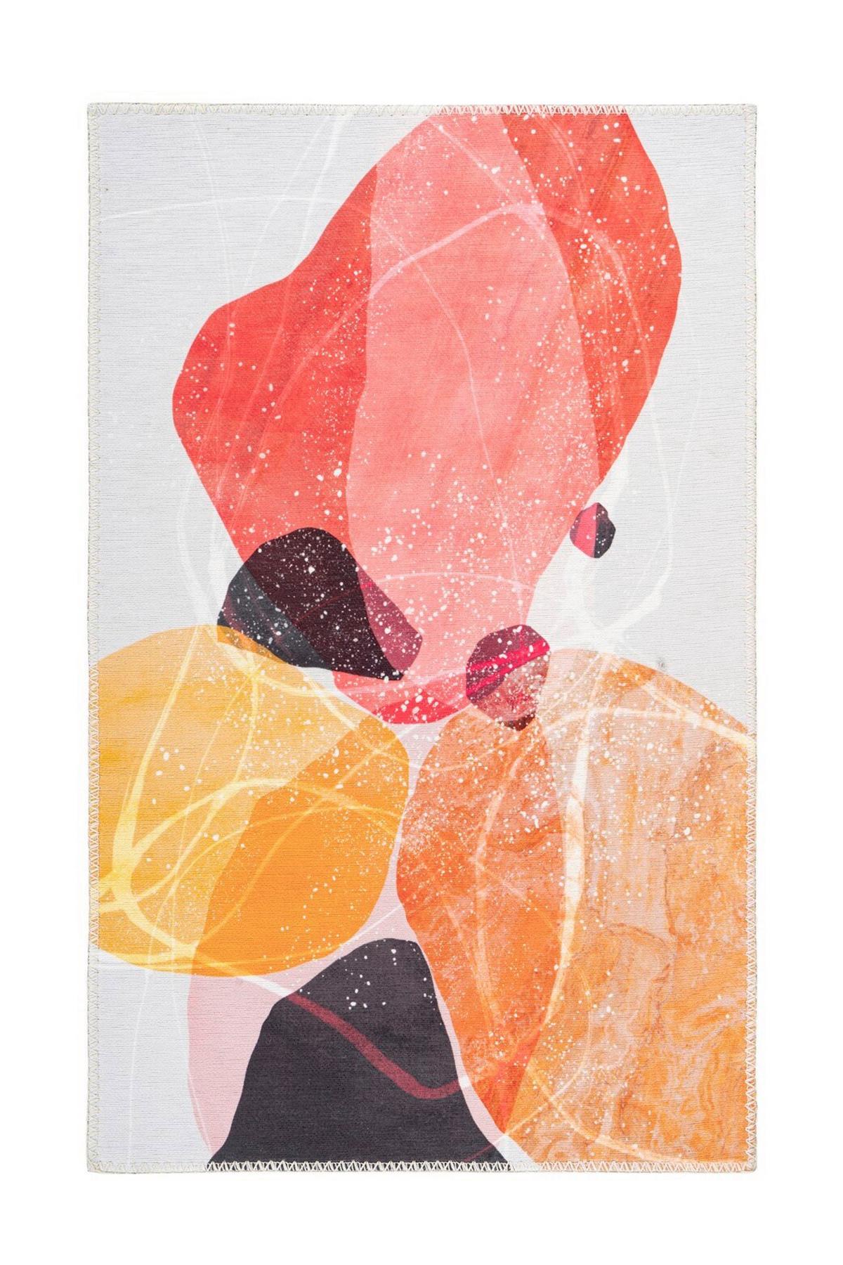 FLACHWEBETEPPICH PICASSA 100 MULTI - Multicolor, Konventionell, Textil (80/150cm) - Kayoom