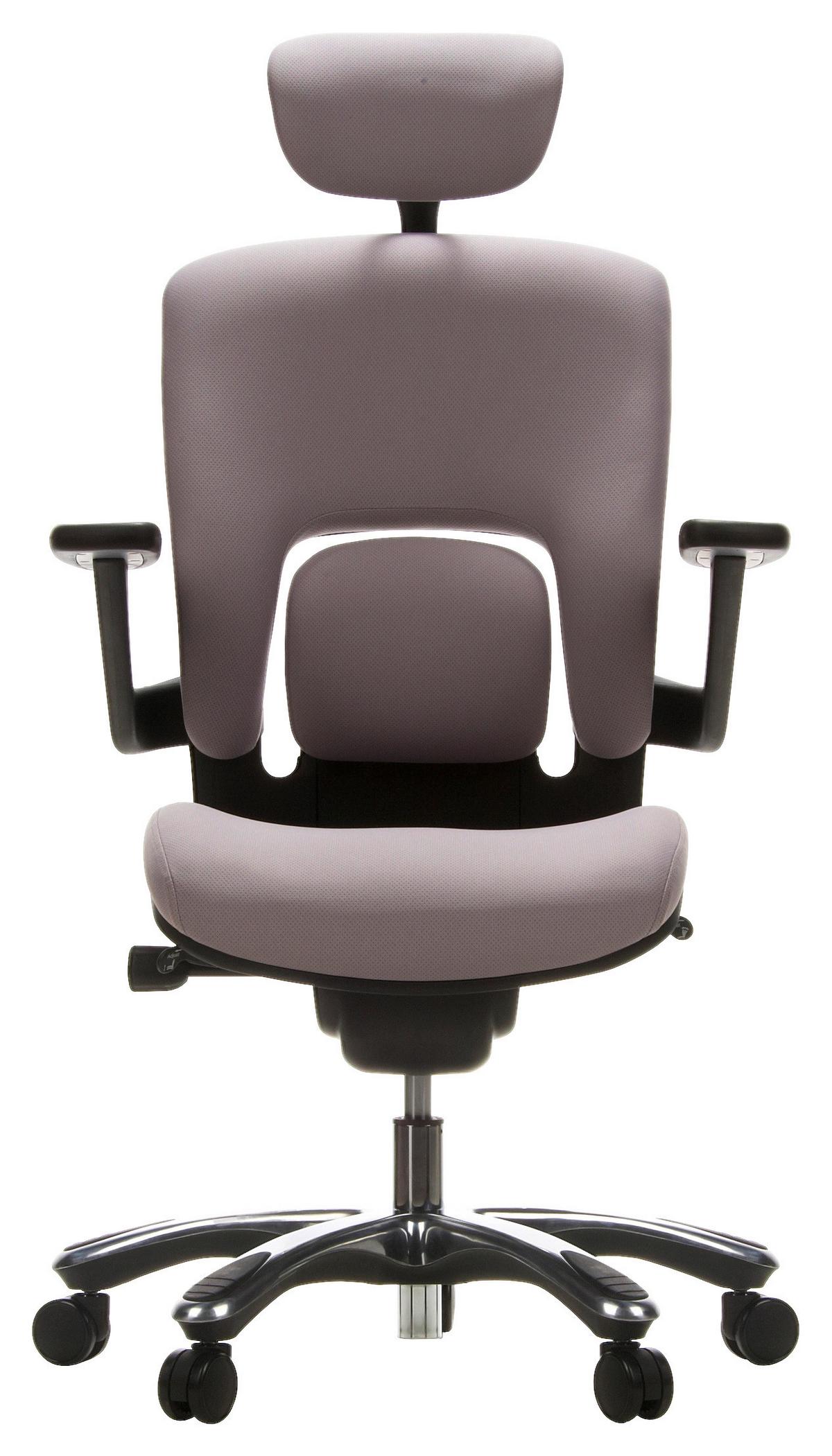 Pisarniški Stol Vapor Lux, Siva - barve kroma/siva, Basics, kovina/umetna masa (58/119/50cm) - MID.YOU