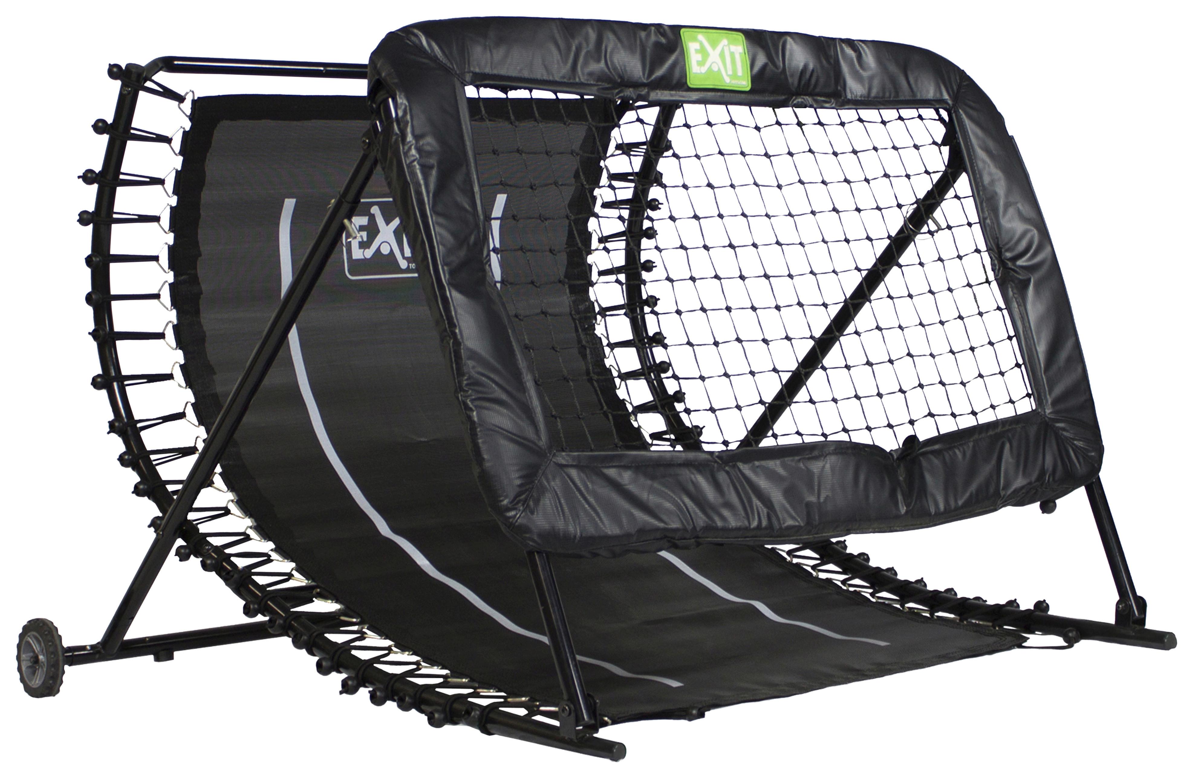 Fußballtor Exit Schwarz - Schwarz, KONVENTIONELL, Metall (124/90/105cm) - EXIT Toys