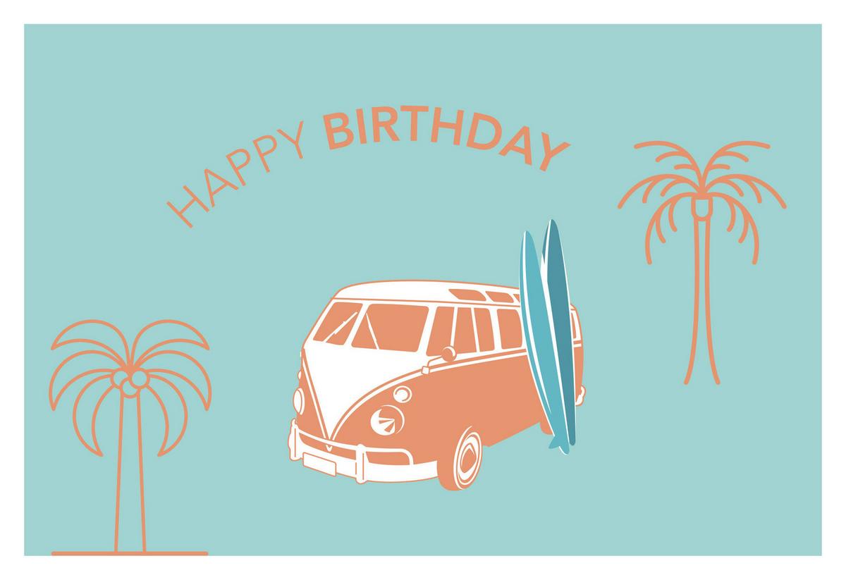 Glückwunschkarte Kupfergold Multicolor - Multicolor, Basics, Papier (24/17,5cm)