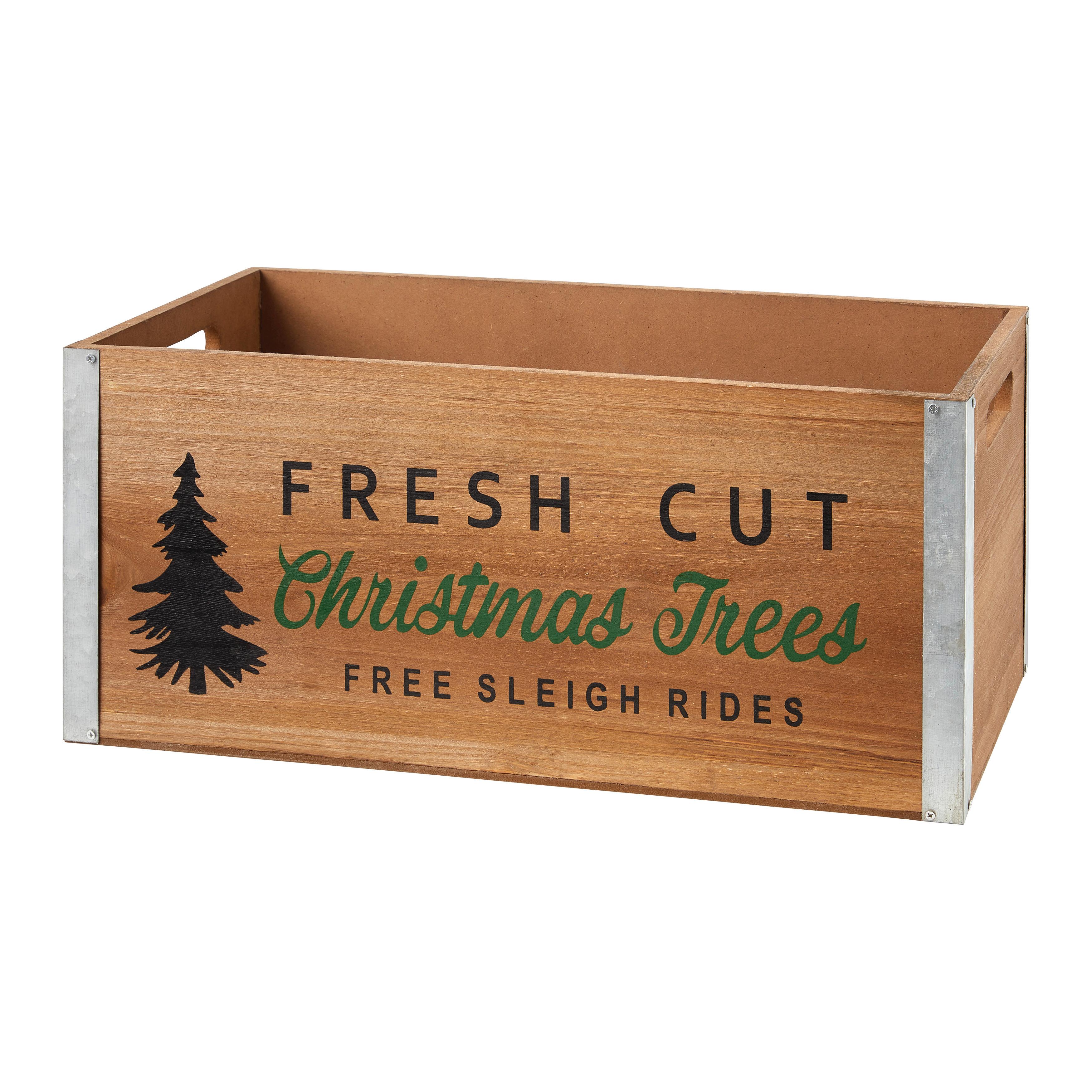 Dekobox Luke Naturfarben - Naturfarben, MODERN, Holzwerkstoff/Metall (46/20/24cm) - Modern Living