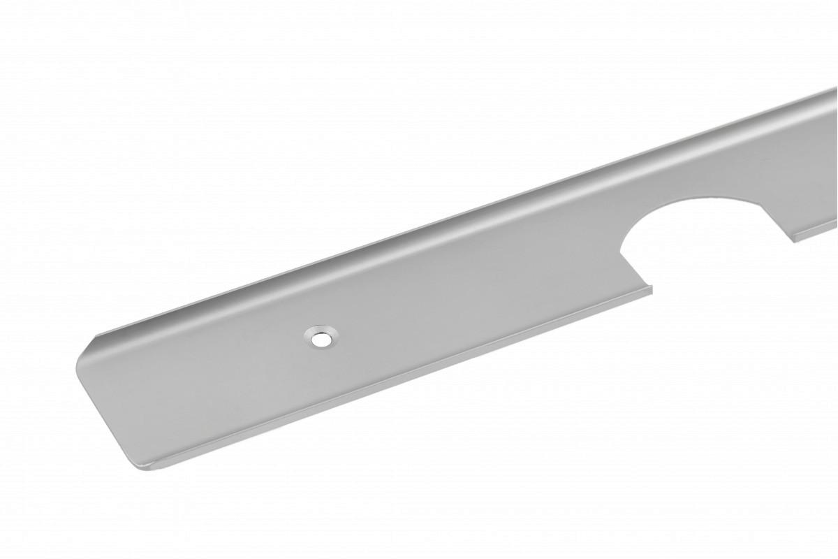 Profil mobilier incastrat ARONA - argintiu, Modern, metal (60/3,8cm)