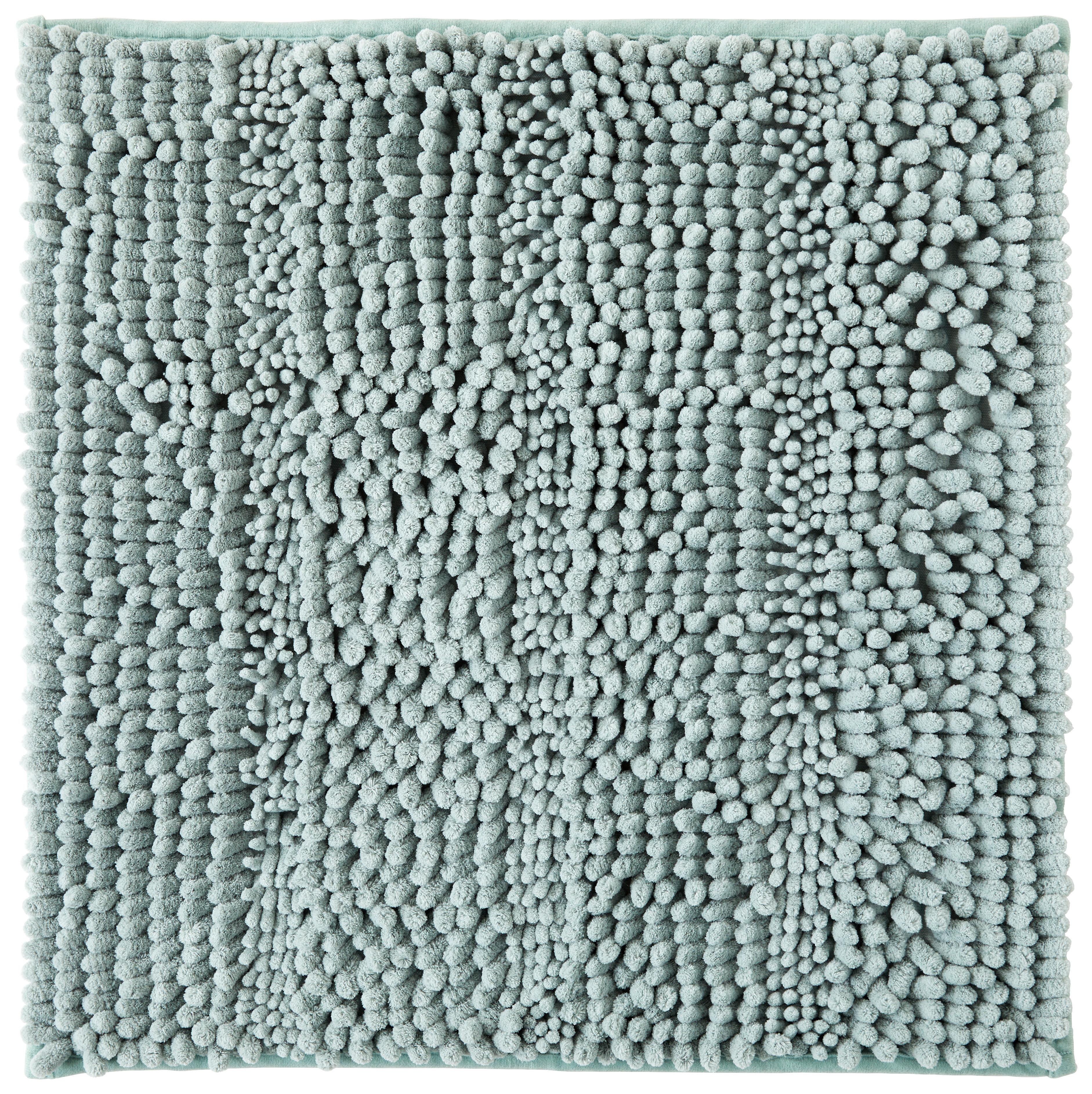 Badematte Uwe in Grün ca. 50x50cm - Grün, Basics, Textil (50/50cm) - Modern Living