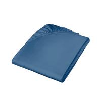 Boxspring-fixleintuch Q 4000 170 - Blau, Basics, Textil (180-200/200-210cm) - Fleuresse