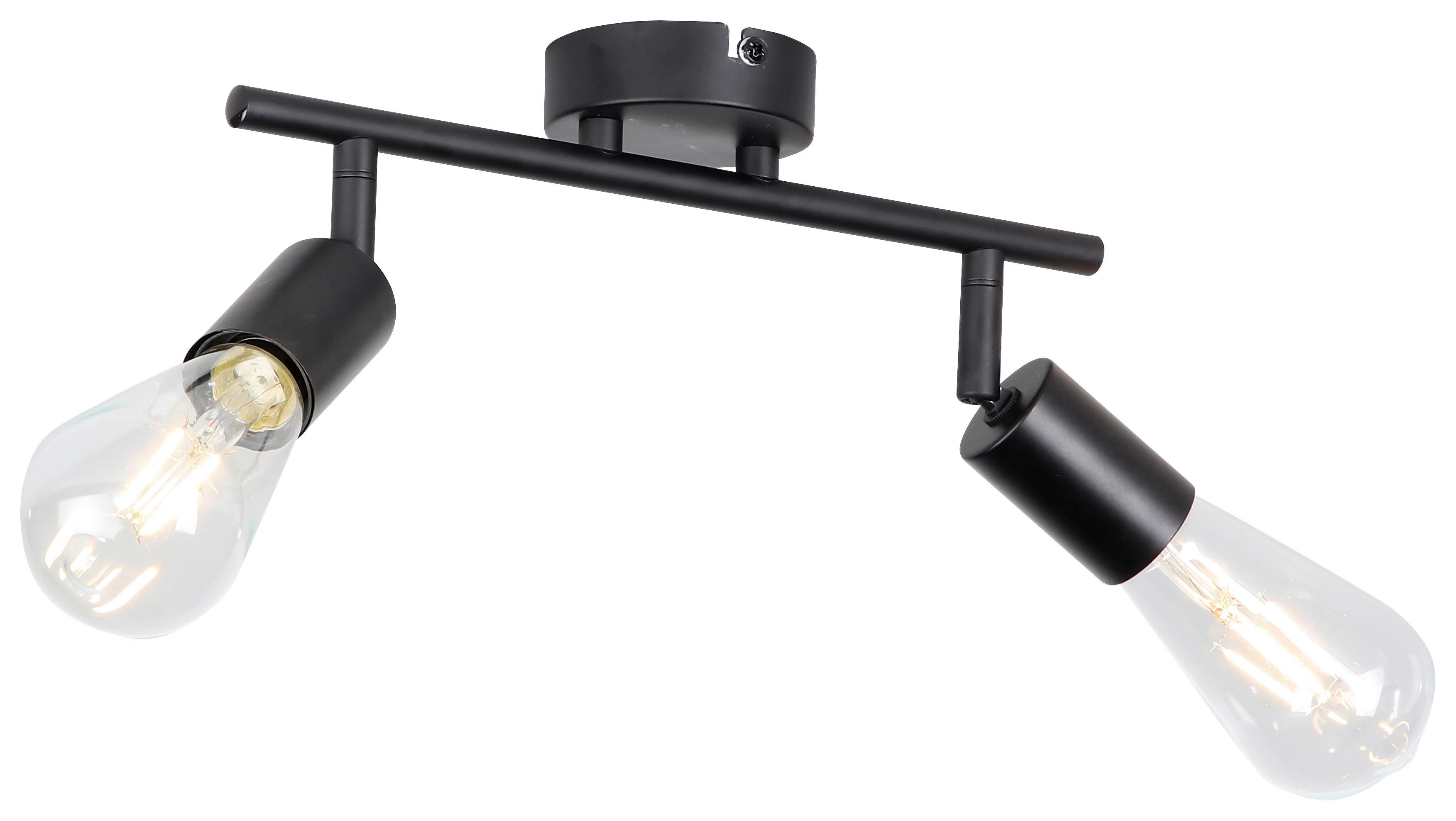 Strahler Molly in Schwarz max. 24 Watt - Schwarz, KONVENTIONELL, Metall (30/8/15,5cm) - Mömax