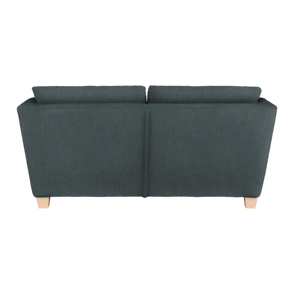 2-Sitzer-Sofa Devado Dunkelgrau - Dunkelgrau/Naturfarben, Holz/Textil (190/70-85/95cm) - Mömax