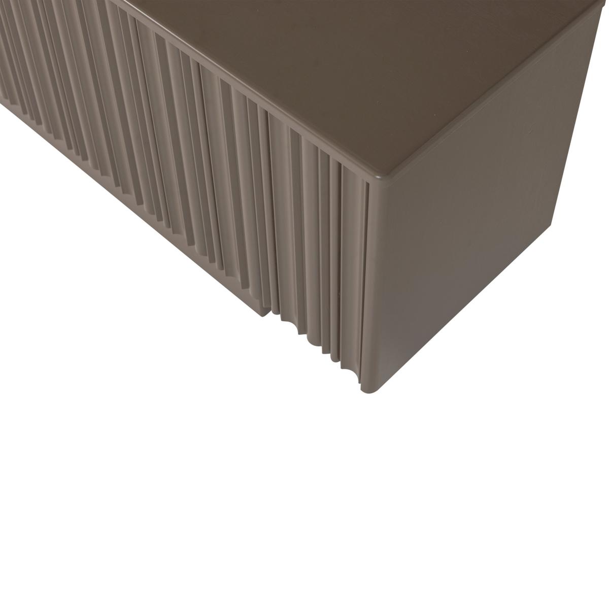 LOWBOARD Nova Braun B: 200cm - Braun, Design, Holz (200/52/40cm) - Livetastic