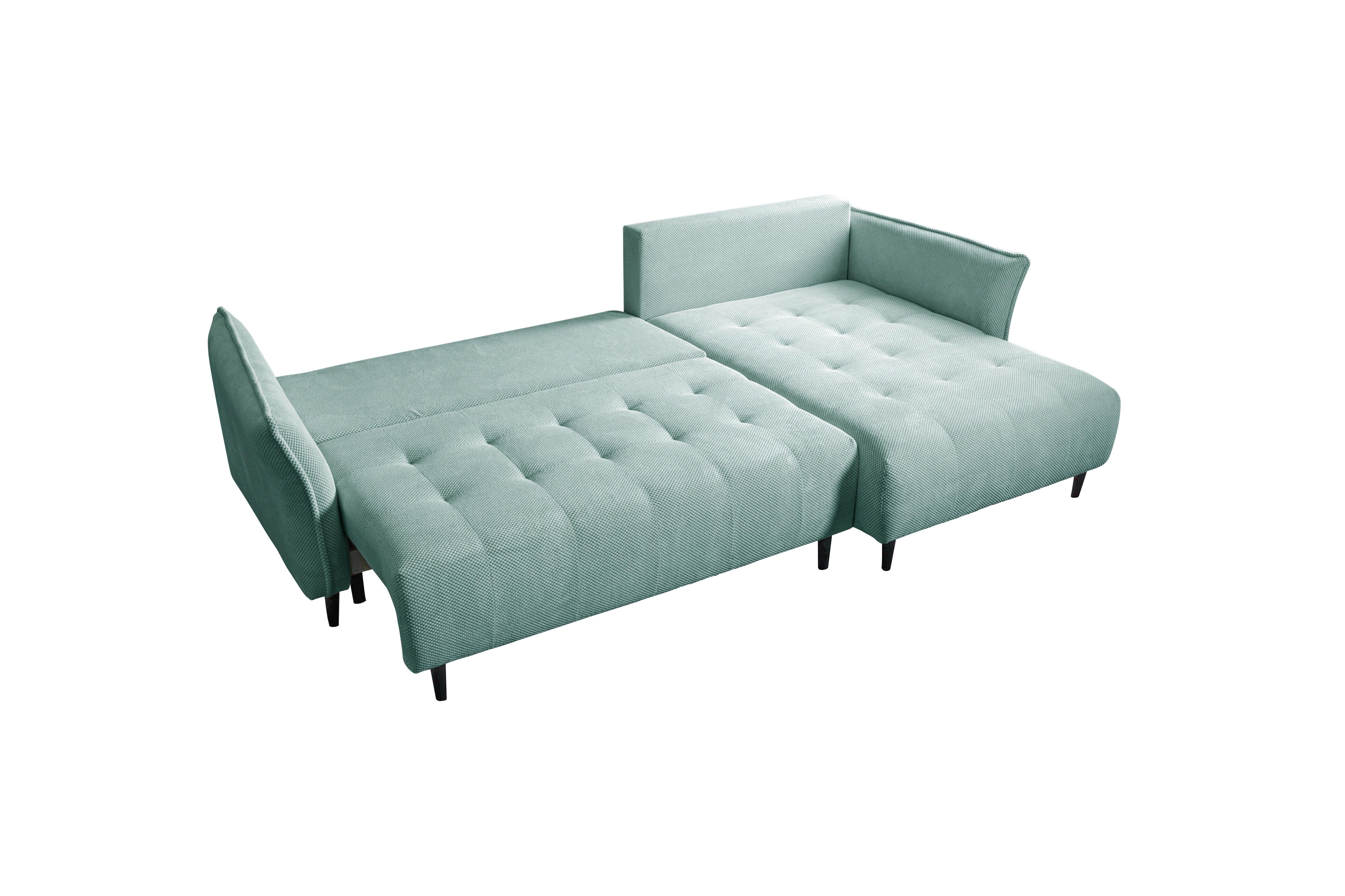 Coltar MONTE CARLO - verde mentă, Trend, textil (290/160cm) - Modern Living