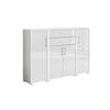 Aktenschrank Office Edition Sw Set 16 Weiß - Weiß Hochglanz/Weiß, MODERN, Holzwerkstoff (172,6/113,6/33cm) - MID.YOU
