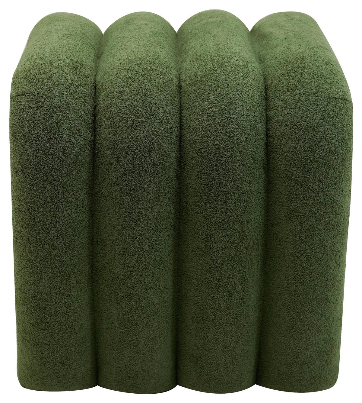 Ülőke Deho - zöld, Modern, textil/fa (40/40/38cm)