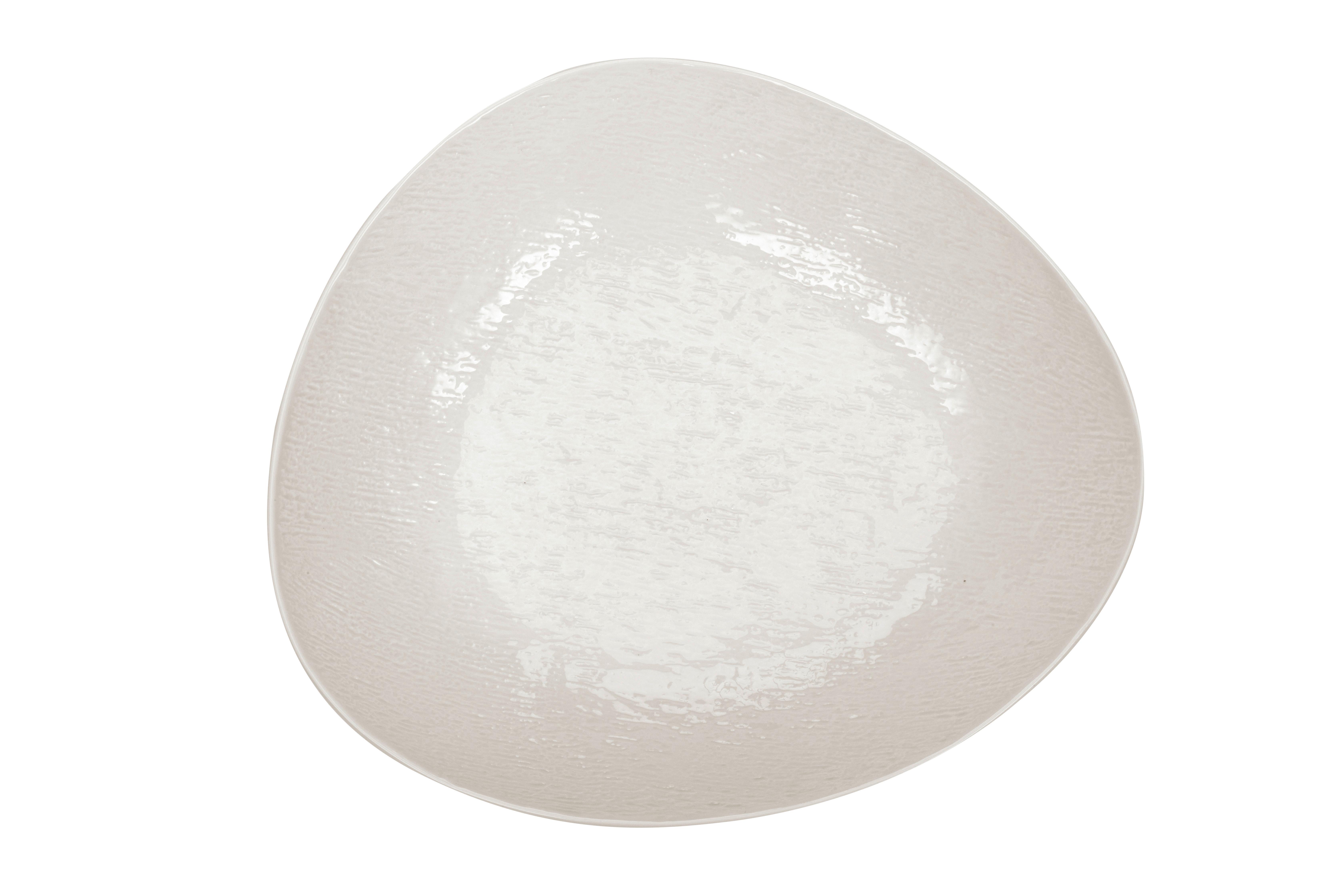 Suppenteller Haruki in Weiss - Weiss, Modern, Keramik (25,3/22,3/5,1cm) - Mömax