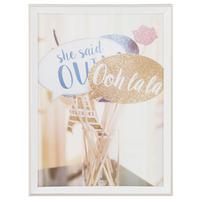 Képkeret Kb. 15x20cm Mara - ezüstszínű, műanyag (15/20cm) - Mömax