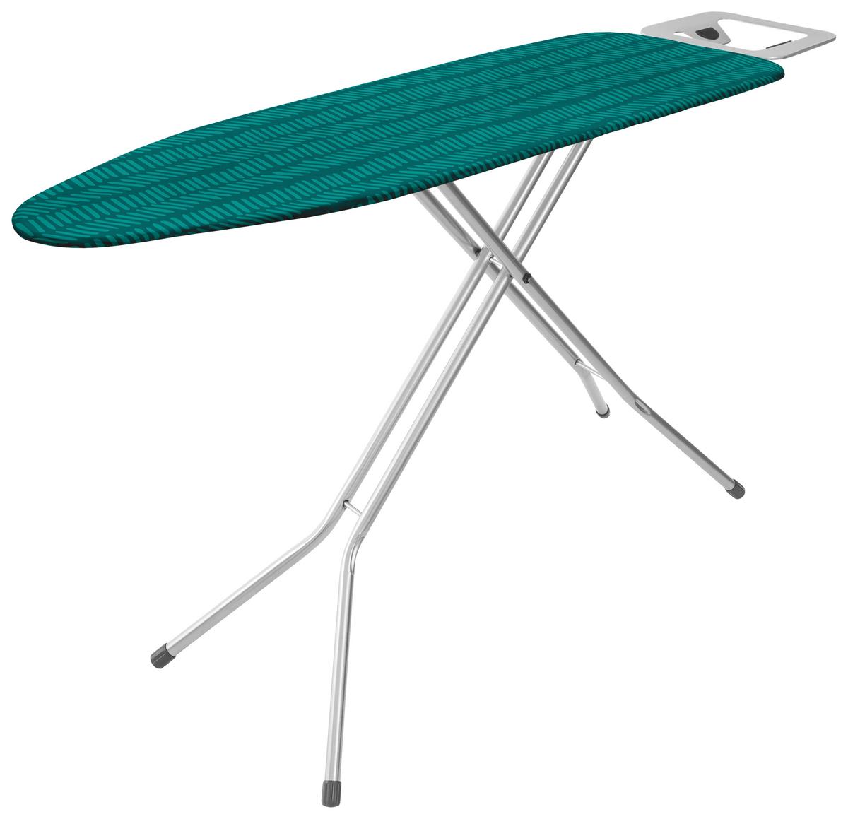 Vasalódeszka Colien - türkiz/zöld, textil (110/90/30cm) - Modern Living