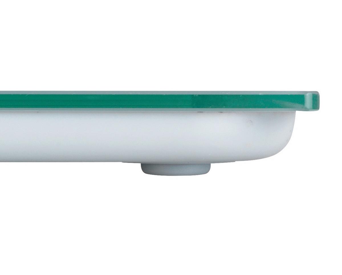 Cântar Sticlă - gri, Konventionell, plastic/sticlă (30/2,1/30cm) - Wenko