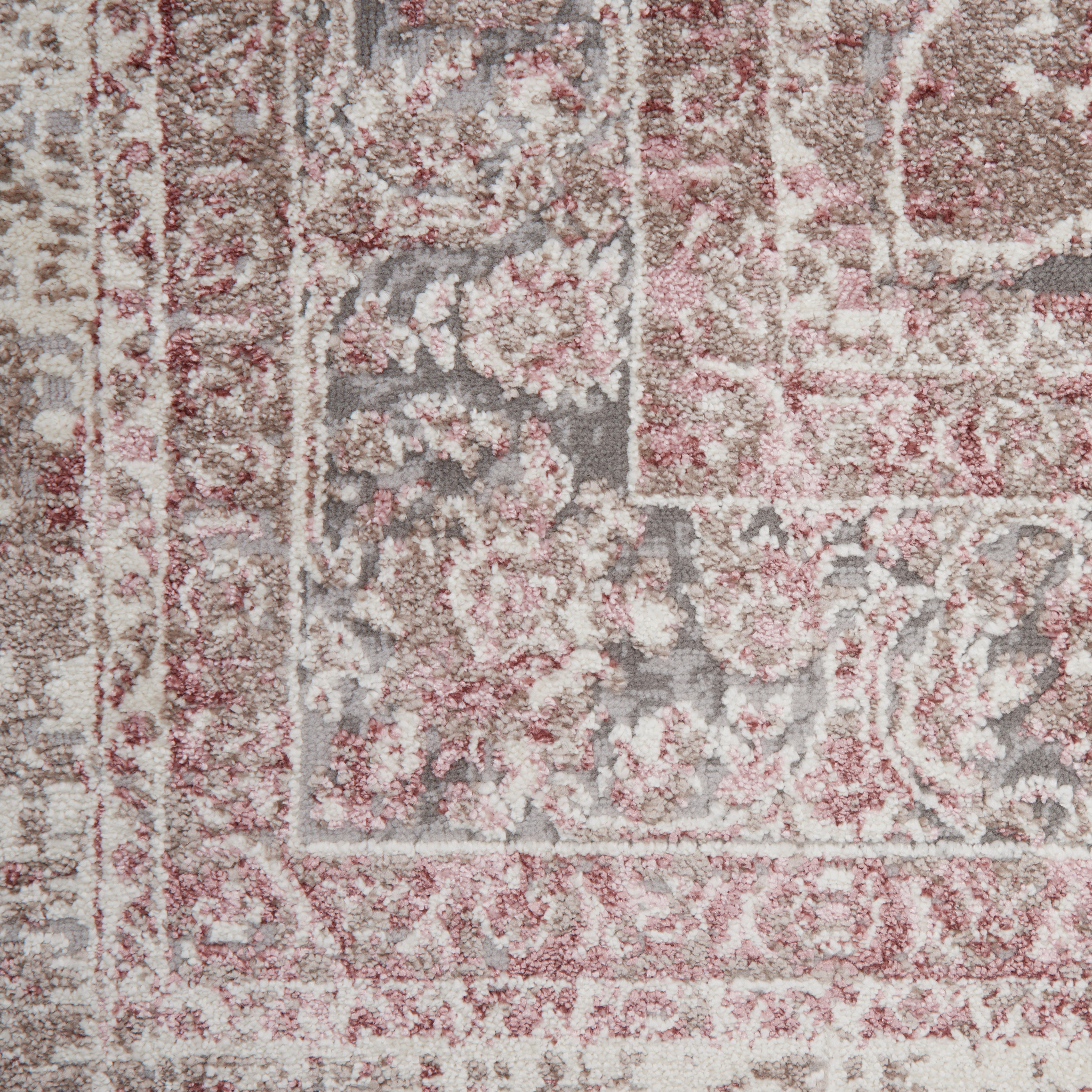 VÄVD MATTA MARCUS 2 - rosa, textil (120/170cm) - Mömax