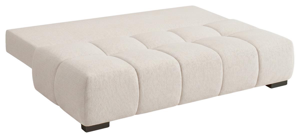 Boxspringsofa Bob Beige - Beige/Schwarz, KONVENTIONELL, Holzwerkstoff/Kunststoff (209/90/105cm) - Based