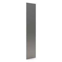Vrata Unit - boje aluminija, Moderno, staklo/drvni materijal (45,3/202,6/1,8cm) - Based