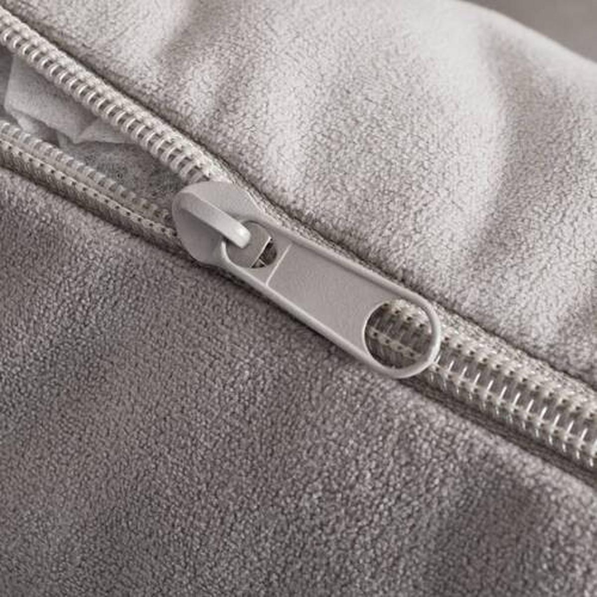Relaks Fotelja Toma - svijetlo siva/crna, Moderno, drvo/metal (68/95/66cm) - Bessagi Home